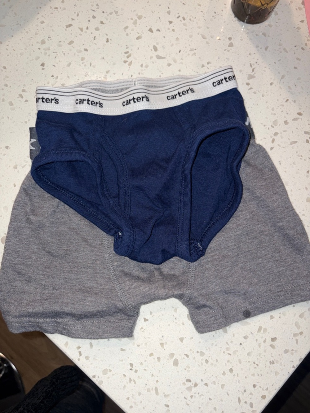 Carter's Navy Brief and Gray Boxer Brief Two-Pack